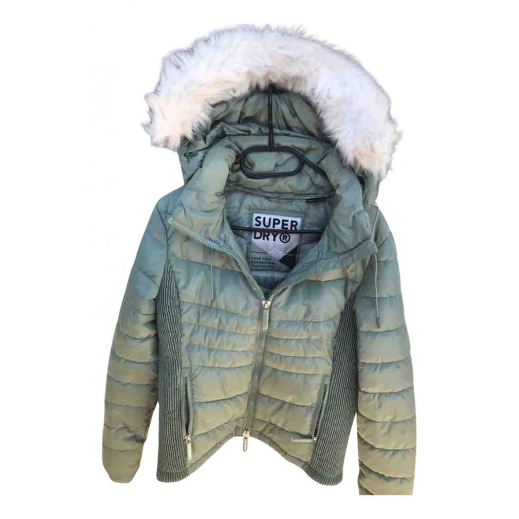 Superdry Superdry Faux fur puffer