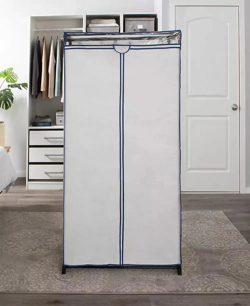 Simplify 36" Wide Portable Closet in Black 4