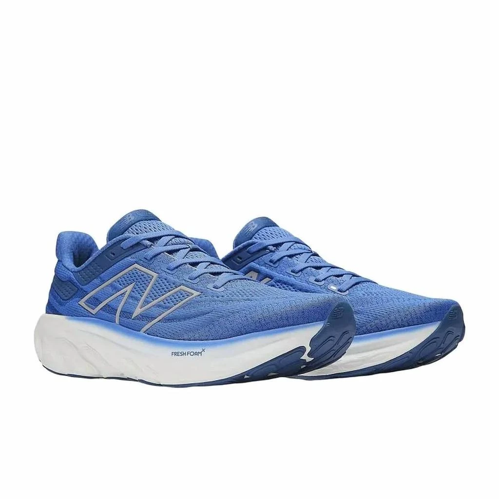 New Balance Men's 1080V13 Running Shoe 4E/x-Wide Width In Marine Blue 2