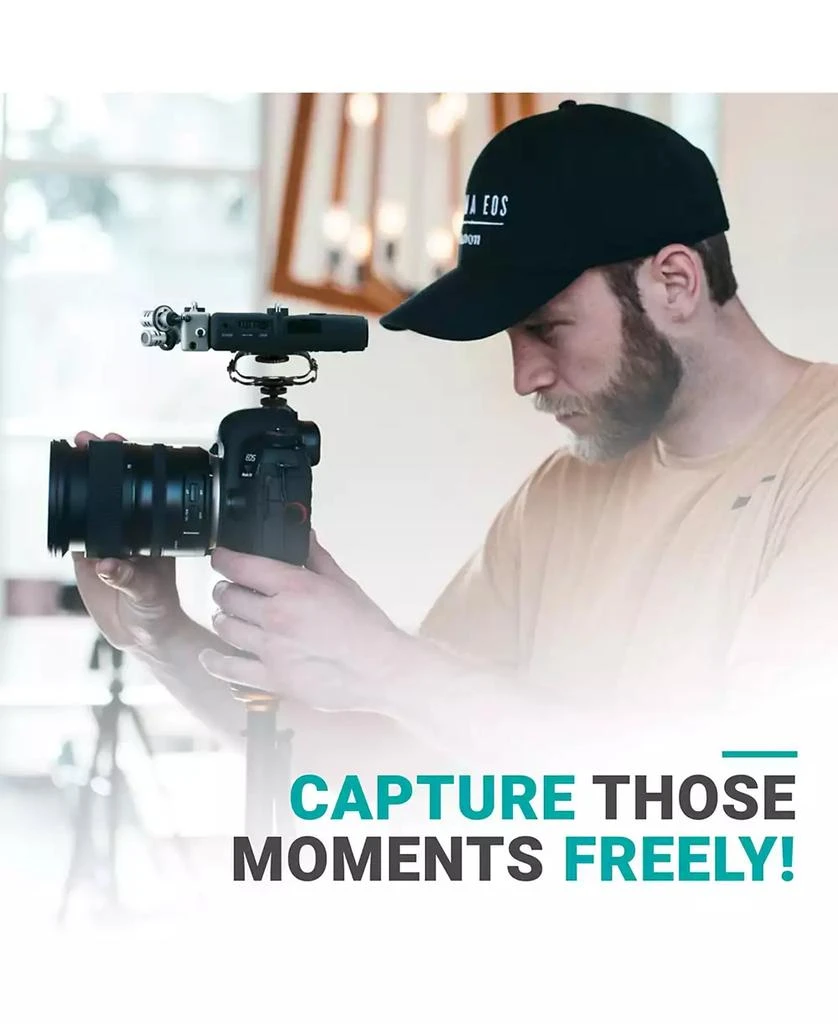 Movo SMM5-B Universal Microphone and Portable Recorder Shock Mount 6