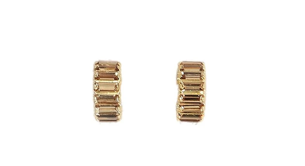 Magda Butrym Magda Butrym Baguette Cut Cuff Earrings 1