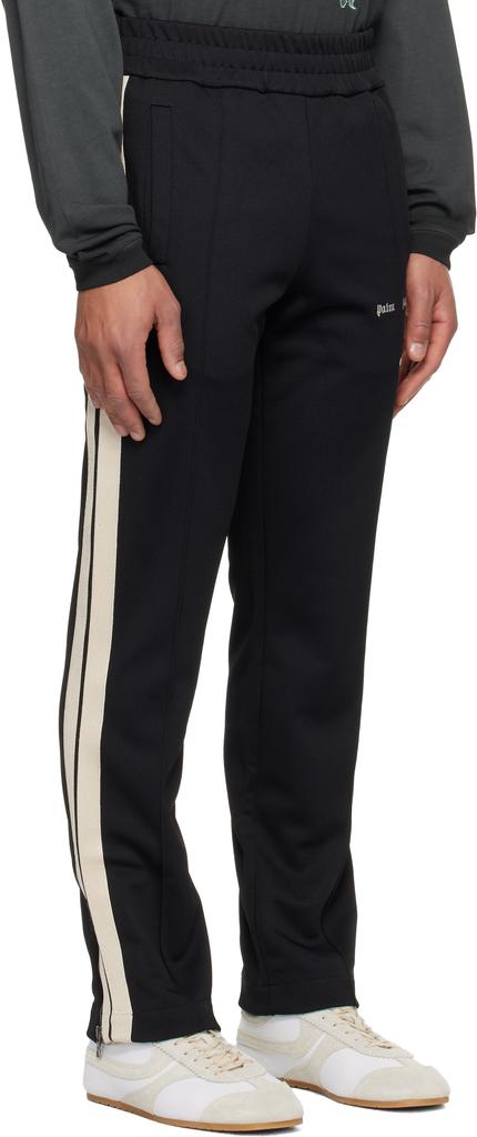 Palm Angels Black Classic Logo Track Pants