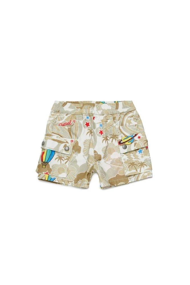 Diesel Diesel Kids Allover Graphic Printed Shorts