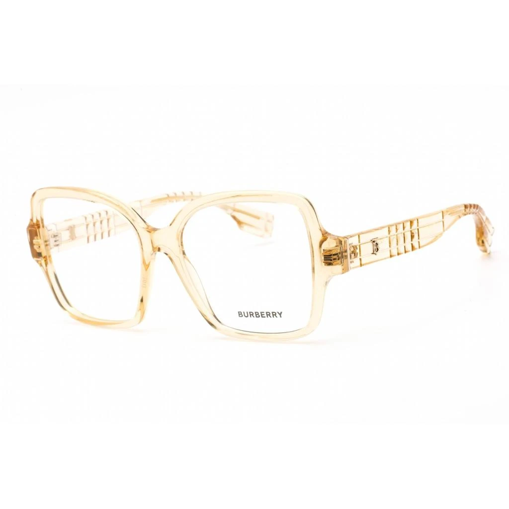 BURBERRY Burberry Women's Eyeglasses - Full Rim Square Shape Beige Plastic Frame | 0BE2374 4063 1