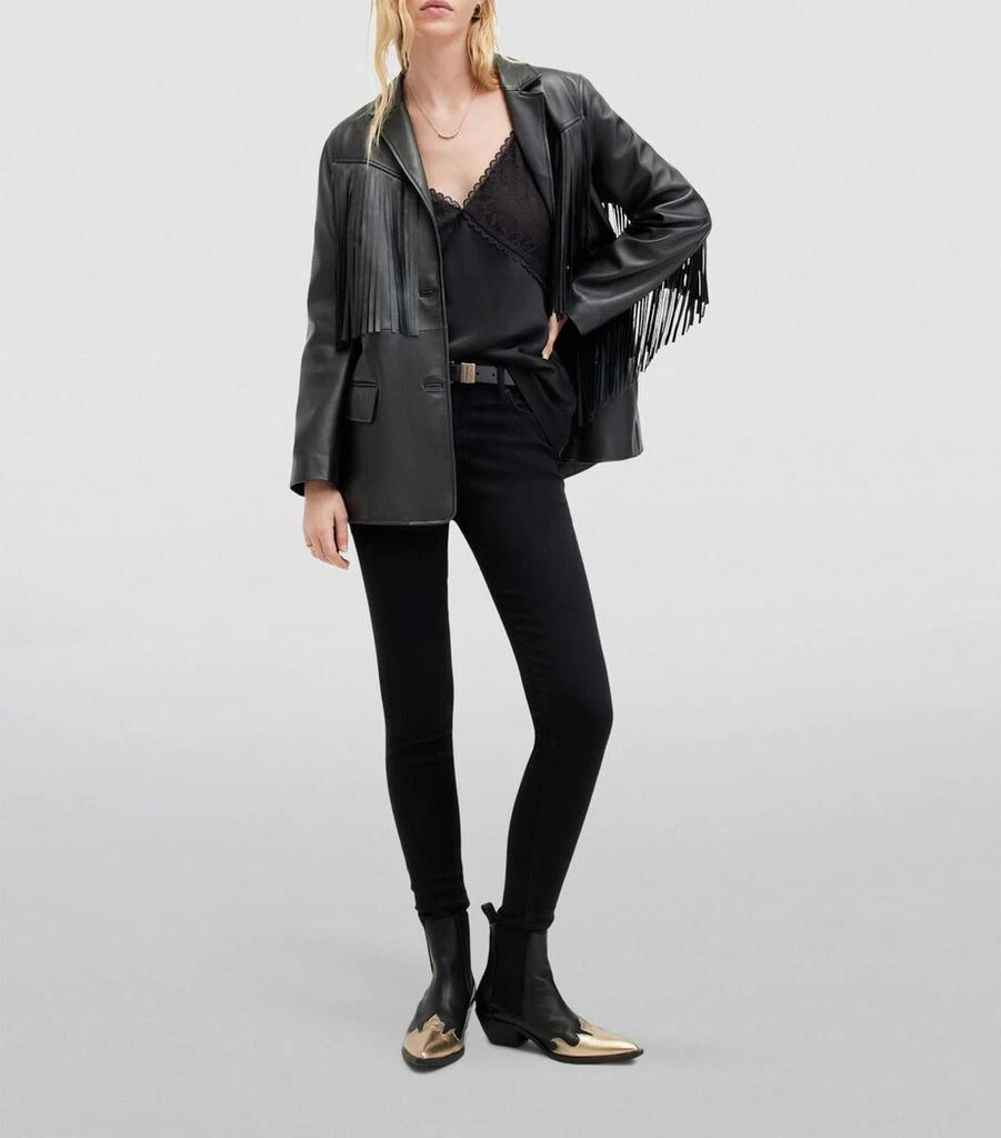 ALL SAINTS Miller Size Me Skinny Jeans 7