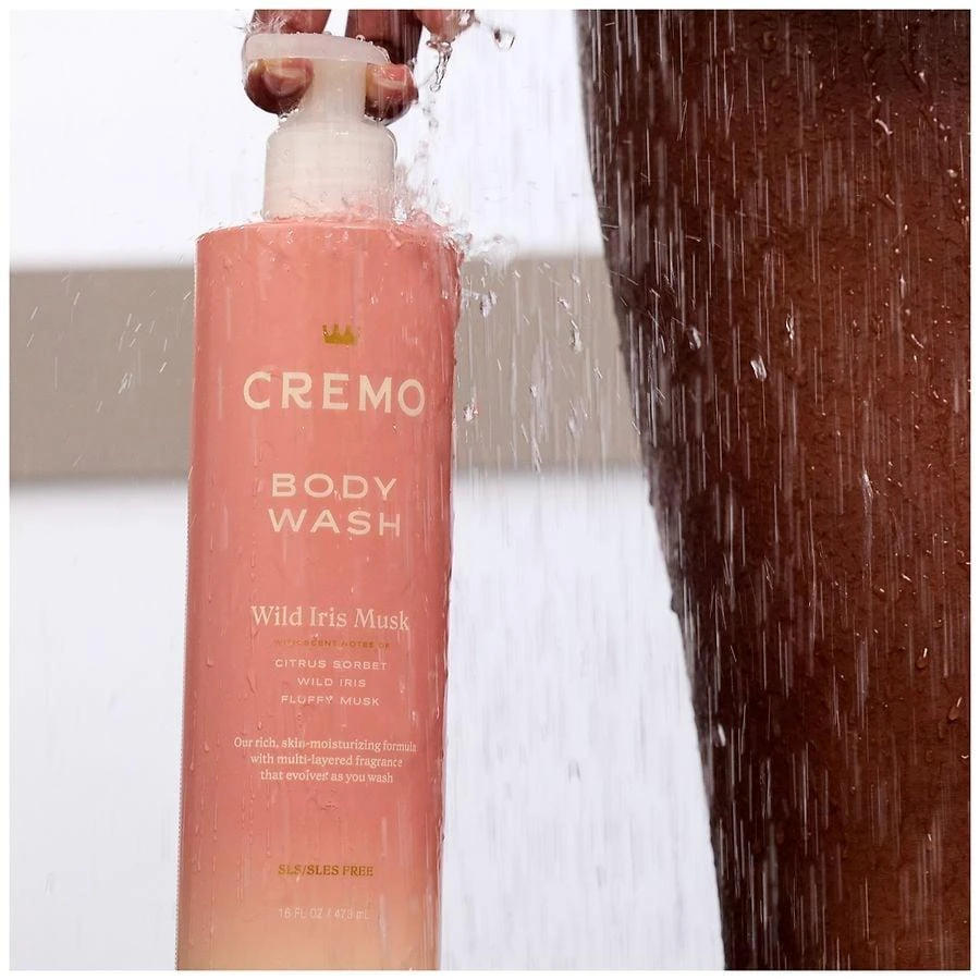 Cremo Moisturizing Body Wash for Women Wild Iris Musk 7