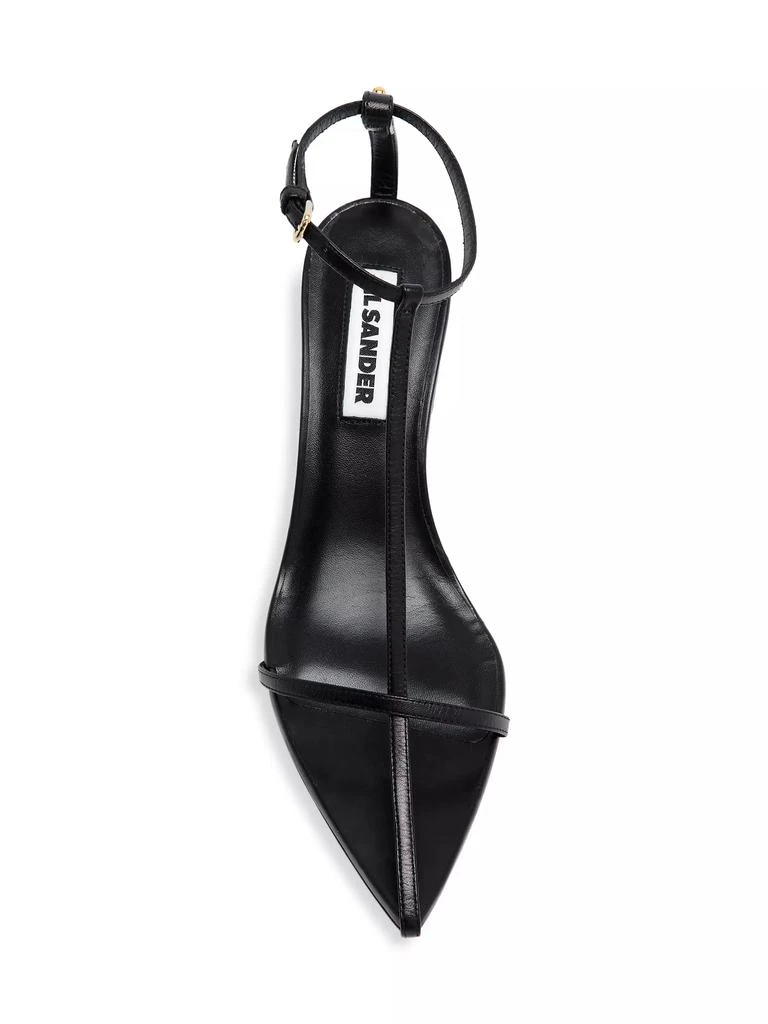 Jil Sander 65MM Leather Sandals 4
