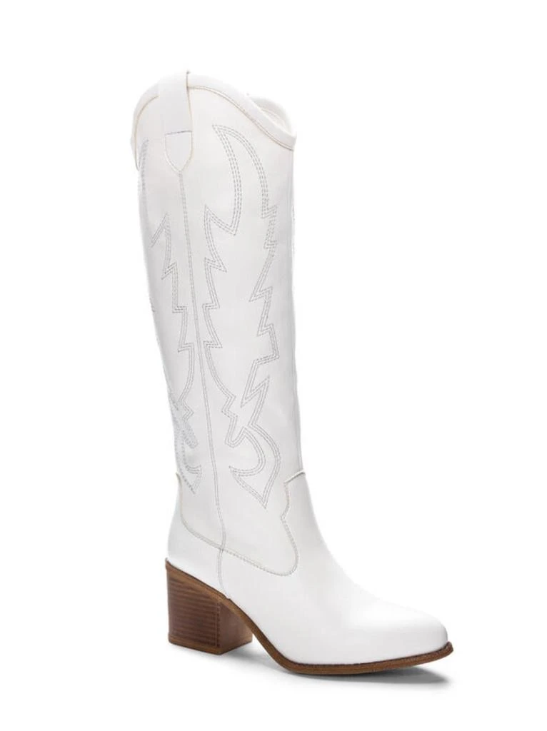 Chinese Laundry Upwind Western Boot In White 1