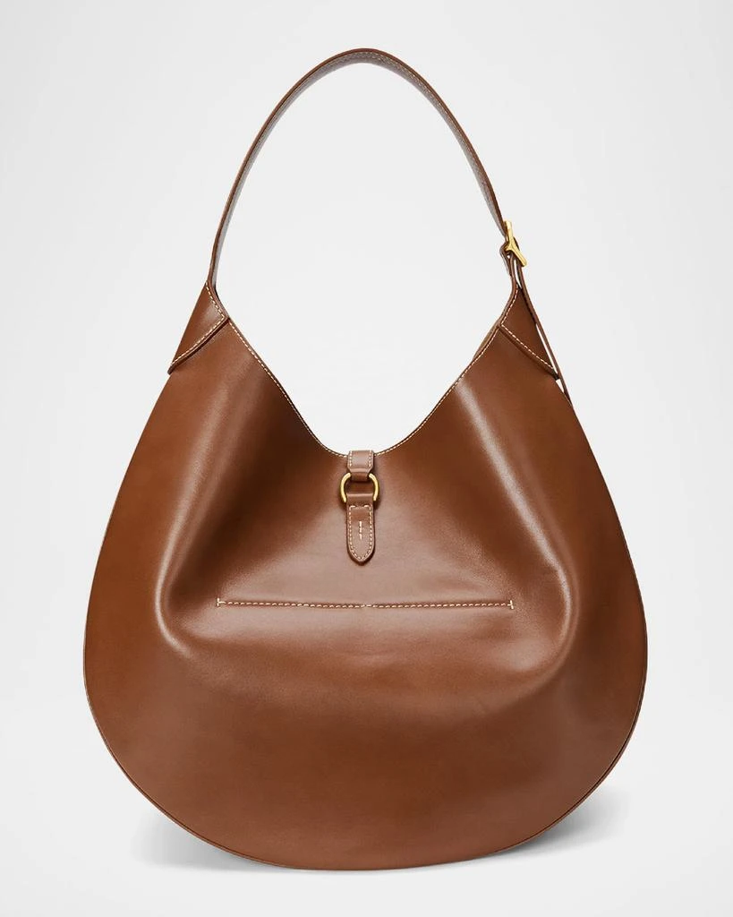 Ralph Lauren Polo ID Medium Leather Shoulder Bag 5