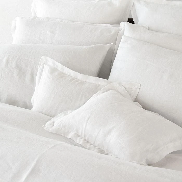 Amalia Home Collection Stonewashed Linen Euro Sham - Exclusive 4