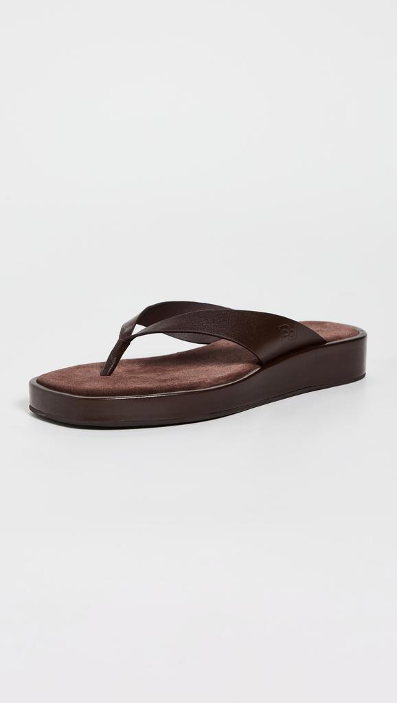 Reformation Eden Platform Thong Sandals