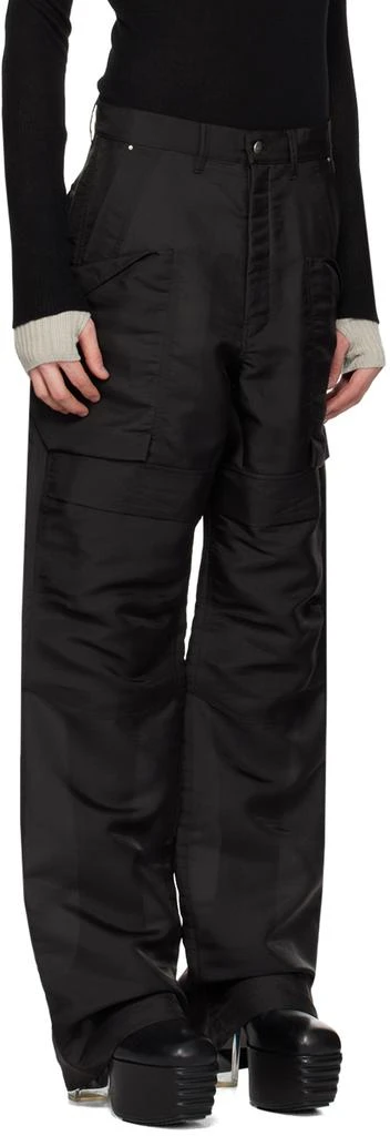 Rick Owens Black Stefan Cargo Pants 2