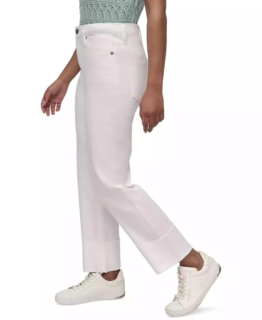 DKNY Women's High-Rise Classic Straight-Leg Jeans 2