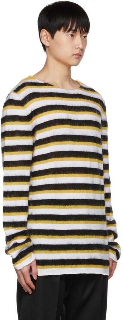 Marni Black & Yellow Striped Sweater 2