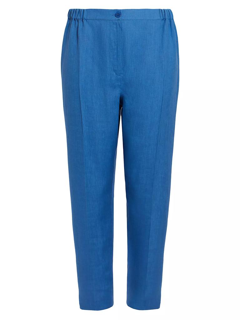 Marina Rinaldi Plus Size Respiro Linen Tapered Pants