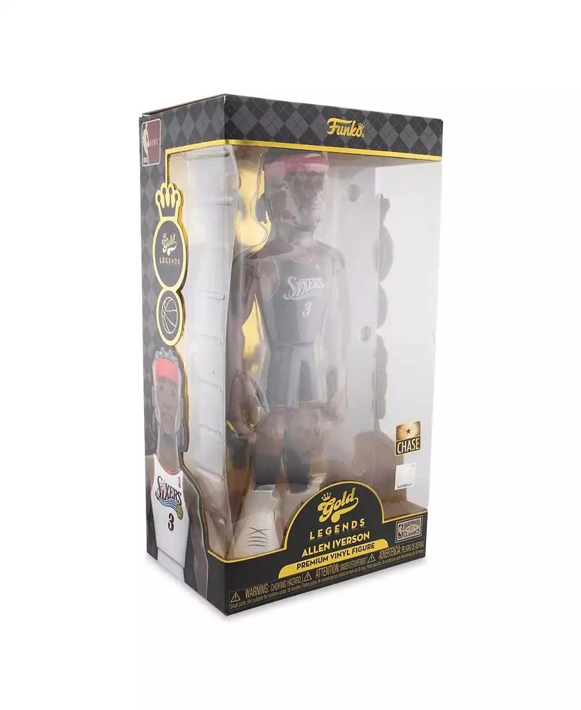 Funko Philadelphia 76ers NBA Gold 12 Inch Allen Iverson CHASE Vinyl Figure 2
