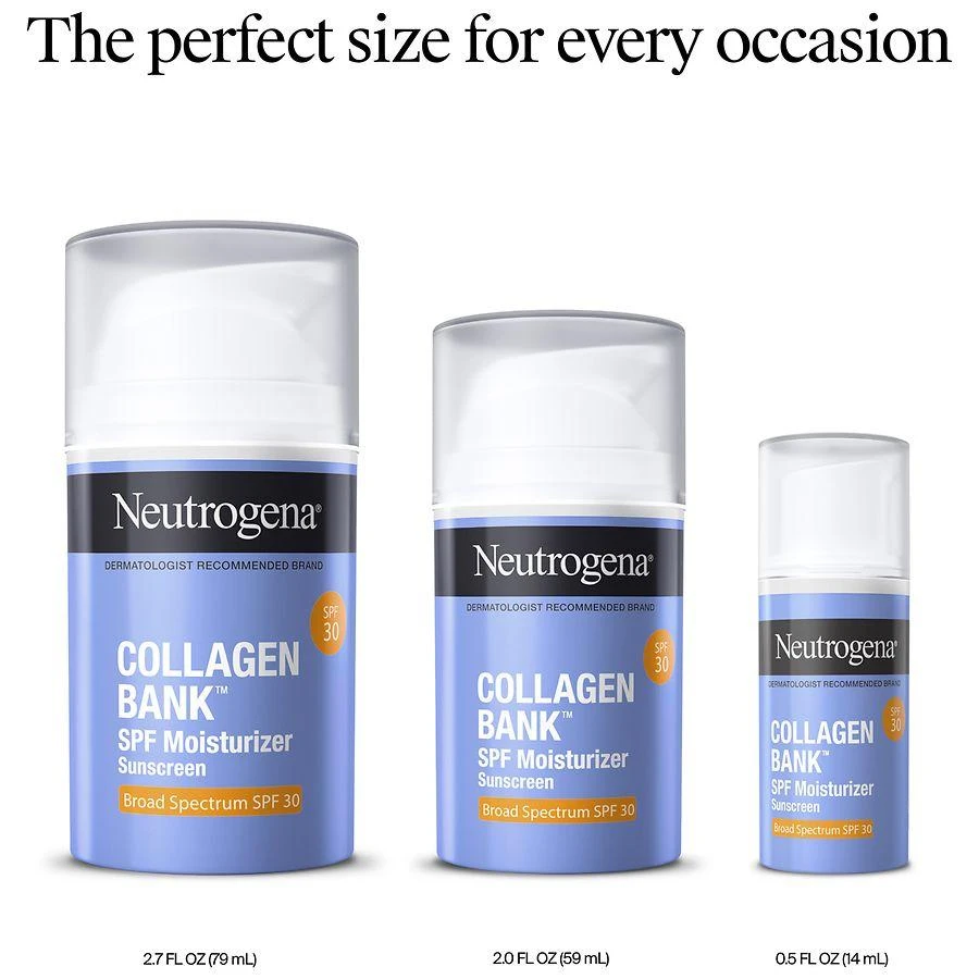 Neutrogena Collagen Bank Face Moisturizer with SPF 30 Sunscreen 5