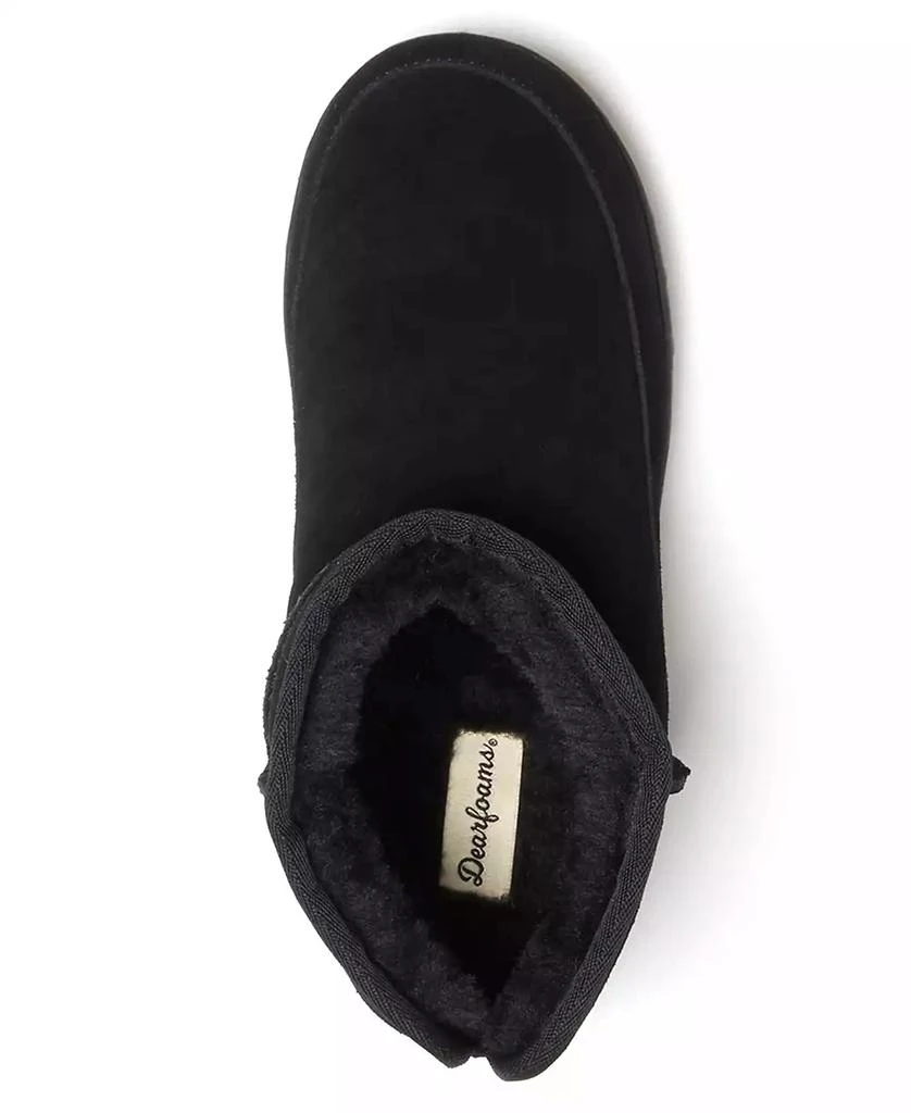 Dear Foams Gretchen Genuine Suede Mini Bootie 4
