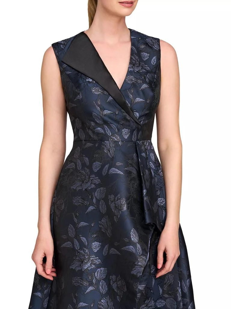 Kay Unger Lottie Floral Cocktail Dress 5