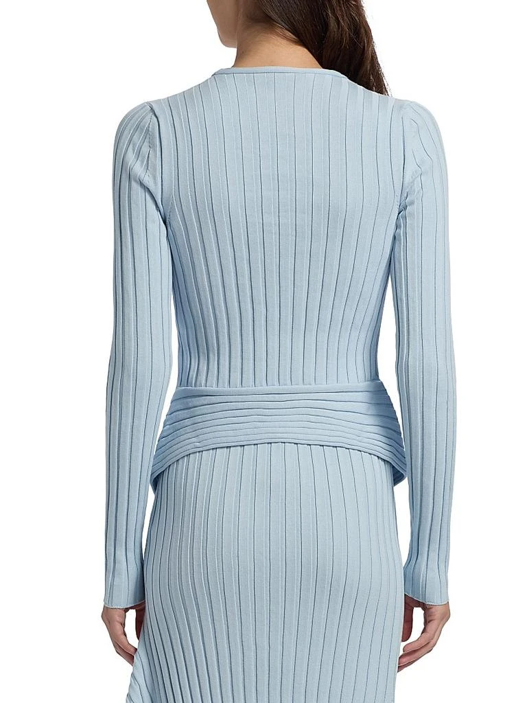 Stella McCartney Textured Knit Long-Sleeve Top 5
