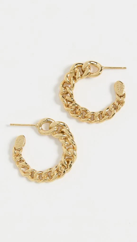 GAS Bijoux Bronxy Creole O Earrings 1