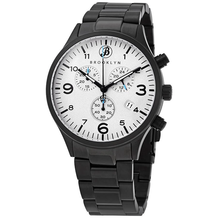 Brooklyn Watch Co. Bedford Brownstone II Quartz Grey Dial Men's Watch 308-GRY-1 1