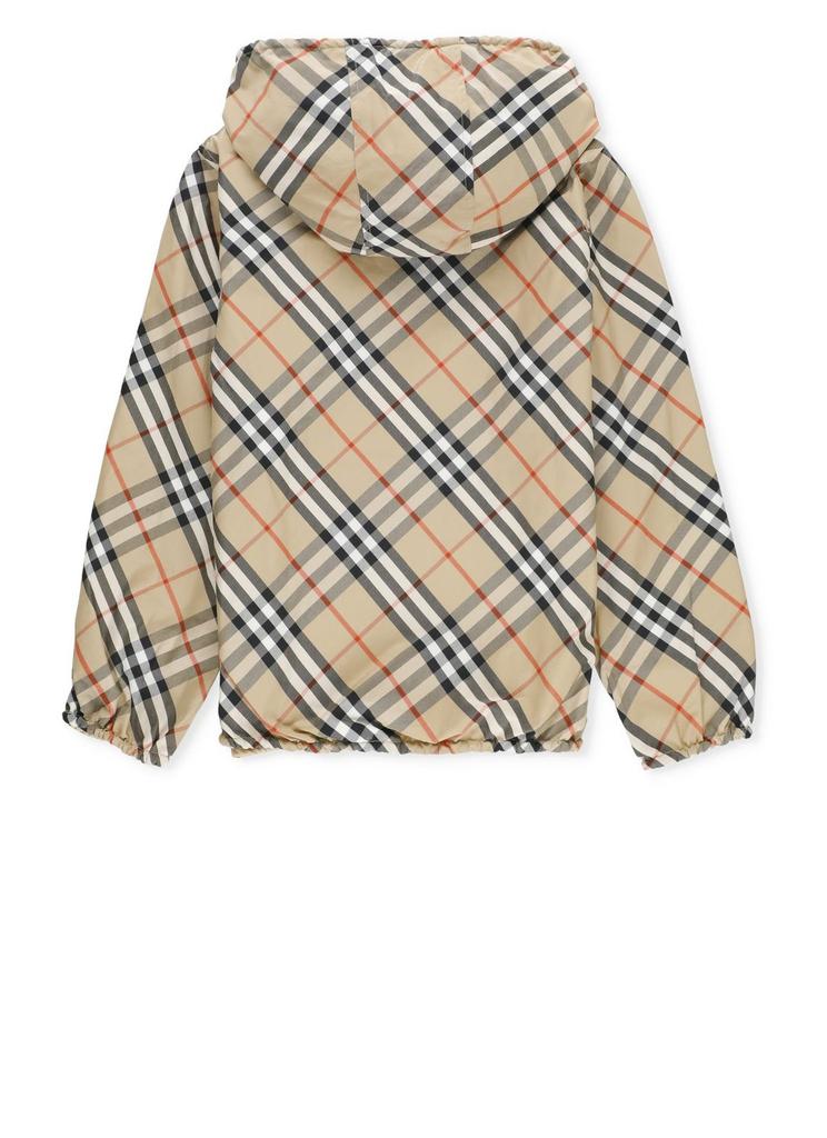 Burberry Burberry Kids Reversible Check-Pattern Hooded Jacket