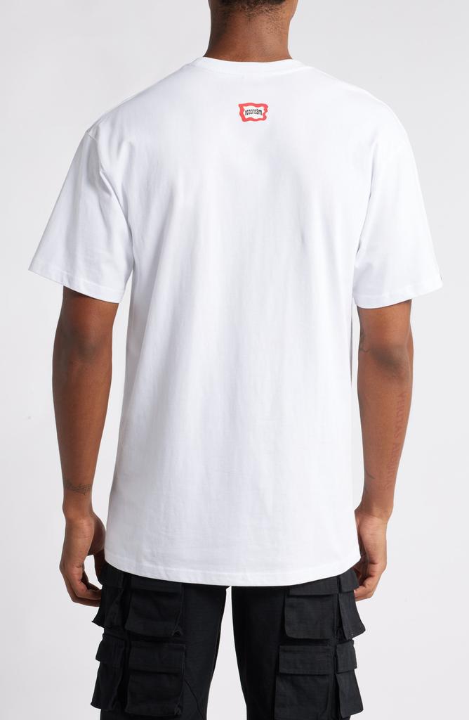 Icecream On Ice Cotton Graphic T-Shirt