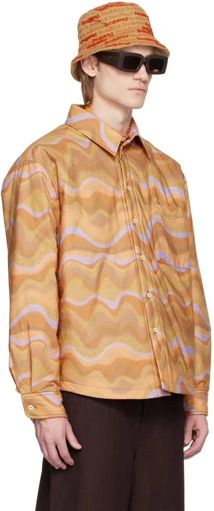 Jacquemus Orange Le Raphia 
La Chemise Boulanger
 Shirt 2