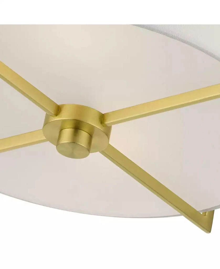 Livex Wesley 2 Lights Semi Flush 2