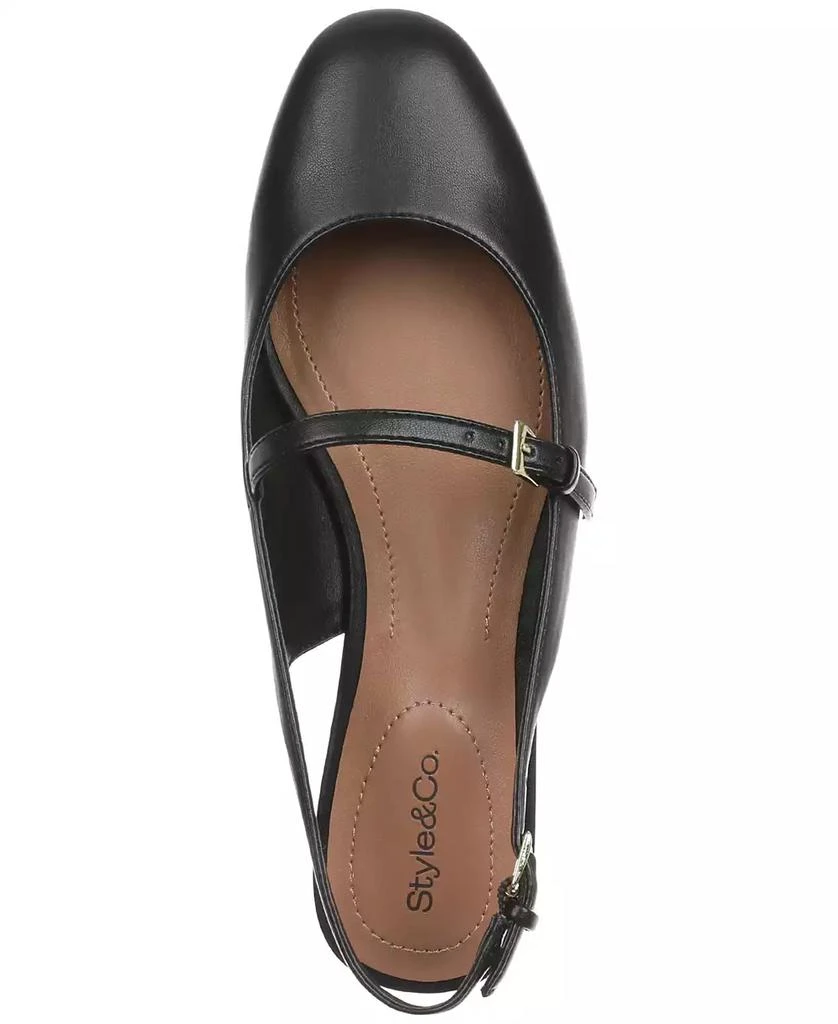 Style & Co Women's Torraa Pointed-Toe Slingback Flats, Created For Macy's 3