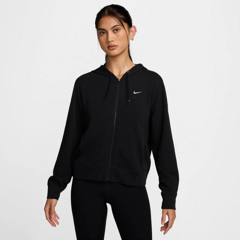 NIKE Women's Nike One Dri-FIT French Terry Full-Zip Hoodie