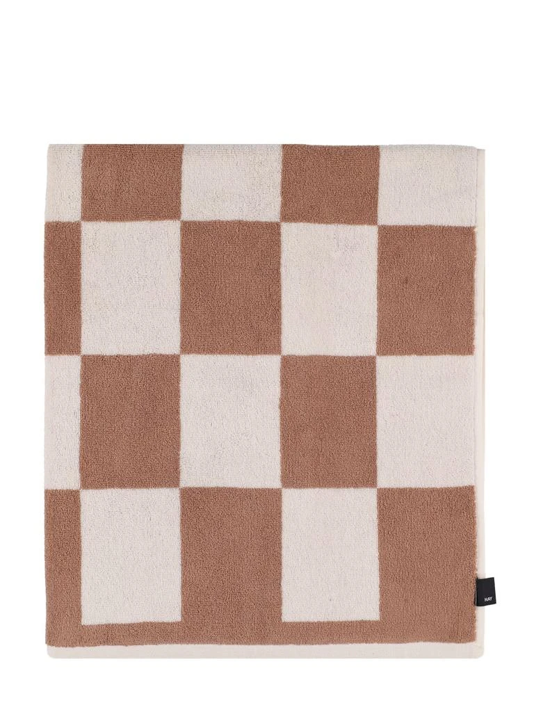 HAY Check Cotton Bath Towel 4