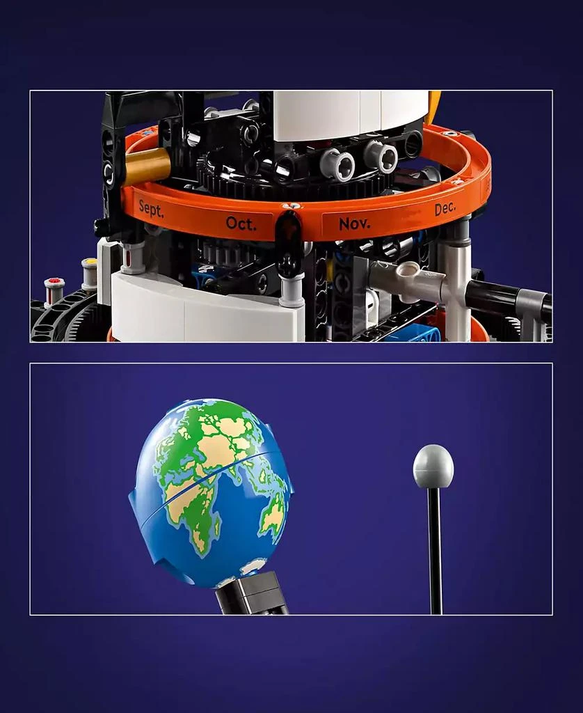 LEGO Technic Planet Earth and Moon in Orbit 42179 Building Set, 526 Pieces 5