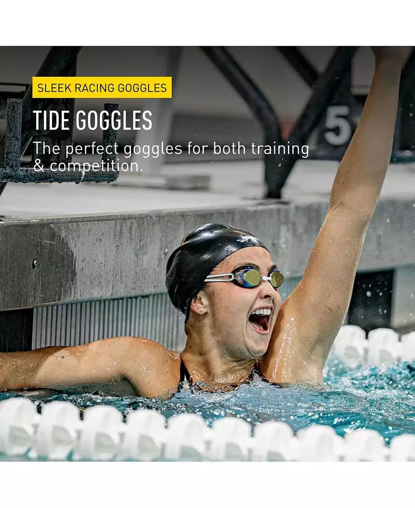 FINIS Tide Swimming Goggle Blue/Yellow 2