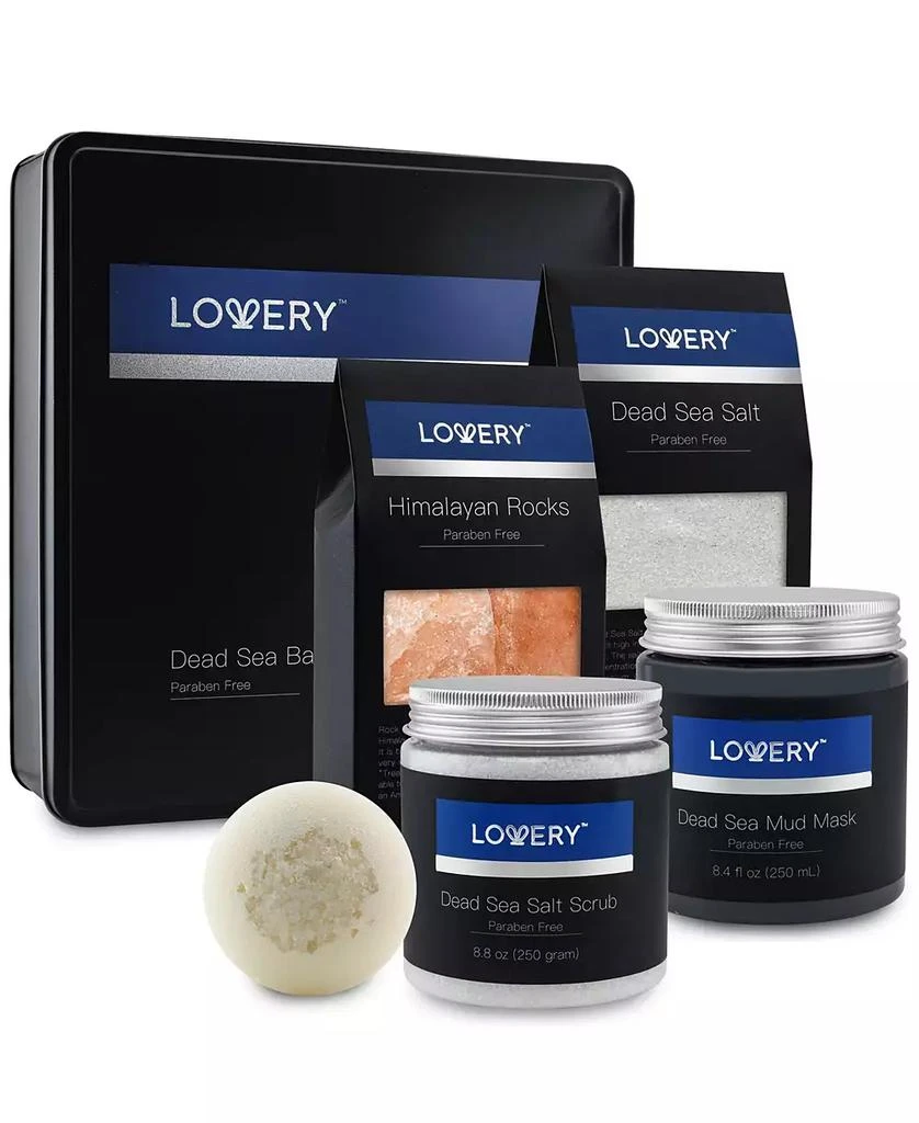 Lovery Dead Sea Bath and Body Gift Set Home Spa Kit, 5 Piece, Created for Macy's 1