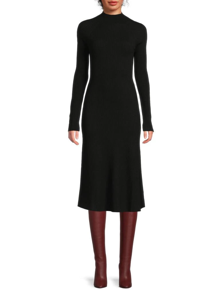 Wool-Blend Mock Turtleneck Midi-Dress  On Sale Now with Up to 60% Off |  Discover Exclusive Deals & Savings at BeyondStyle  Authentic Theory dresses|women's|women's  apparel|Women's|a-line with Limited-Time Discounts, Free Shipping, and