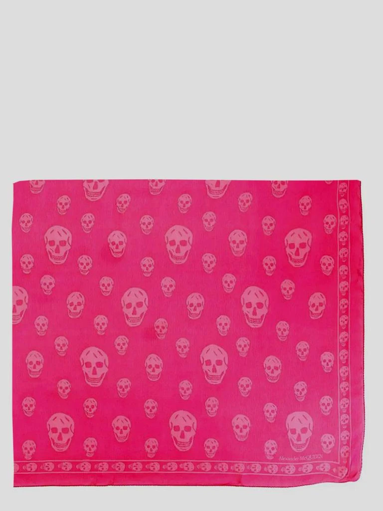 Alexander McQueen Alexander Mcqueen Classic Skull Scarf 1