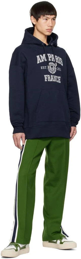 AMI Navy 'Ami Paris France' Hoodie 4