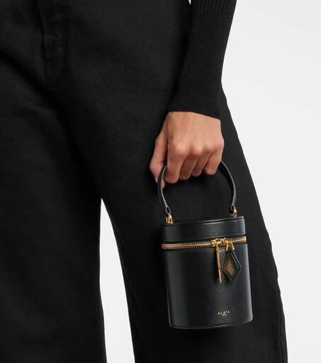 Alaïa Cube Mini leather vanity bag 2