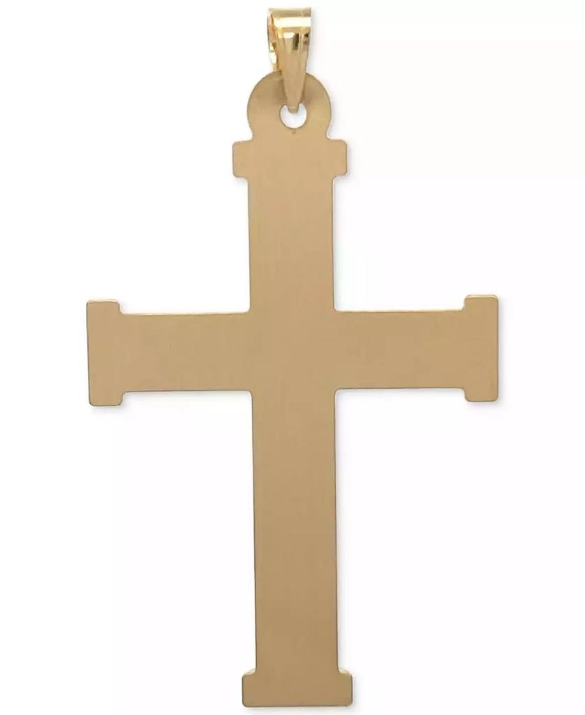 Macy's Cross Pendant in 14k Yellow Gold 6