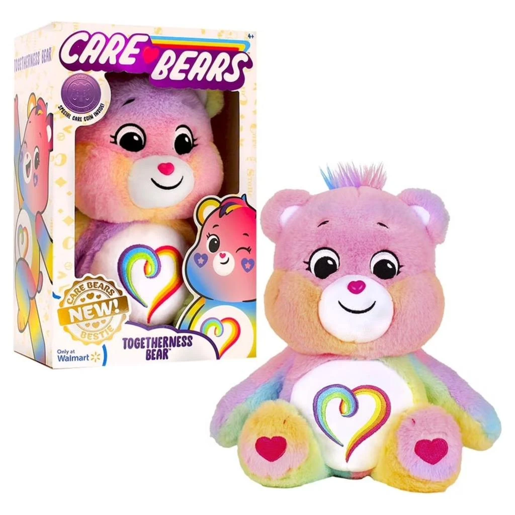 Care Bears Togetherness Bear Medium Plush - 14 Inch Classic Stuffed Animal