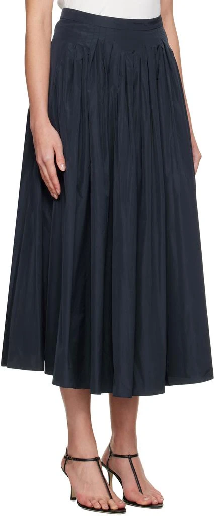 Max Mara Navy Jokey Maxi Skirt 2
