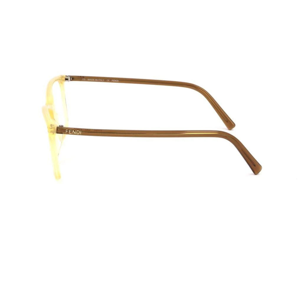 Fendi Fendi Women's Yellow Square Opticals 3