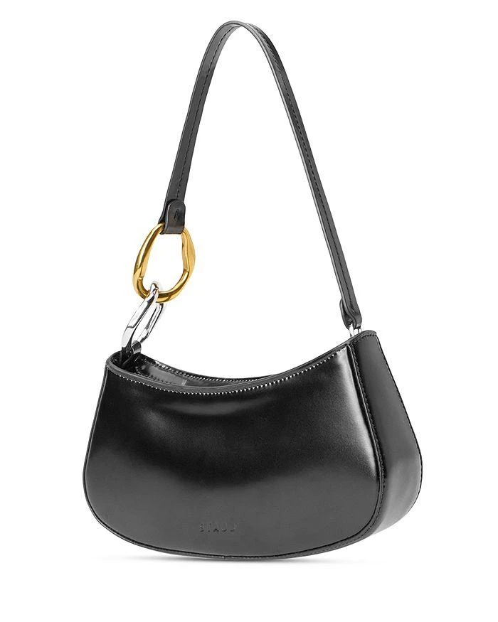Staud Ollie Leather Shoulder Bag 4