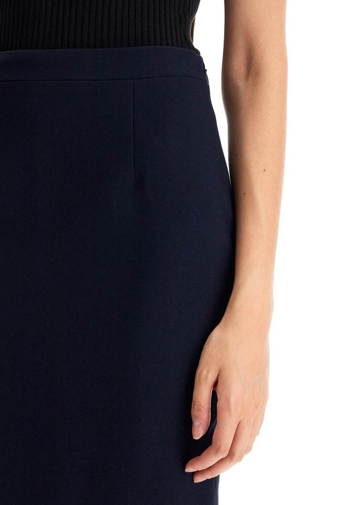 Alessandra Rich virgin wool midi skirt 4