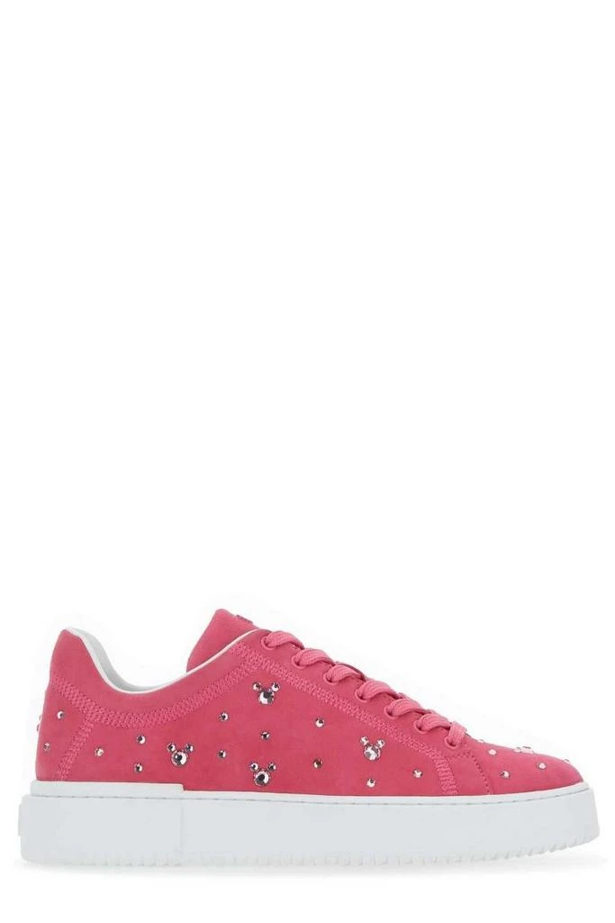 Stuart Weitzman Stuart Weitzman X Disney Crystal Embellished Low-Top Sneakers 1