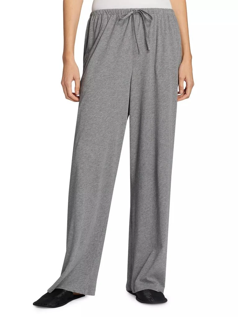 The Row Lanuit Cotton Wide-Leg Lounge Pants 3