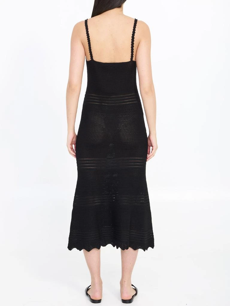 Self Portrait Crochet midi dress 3