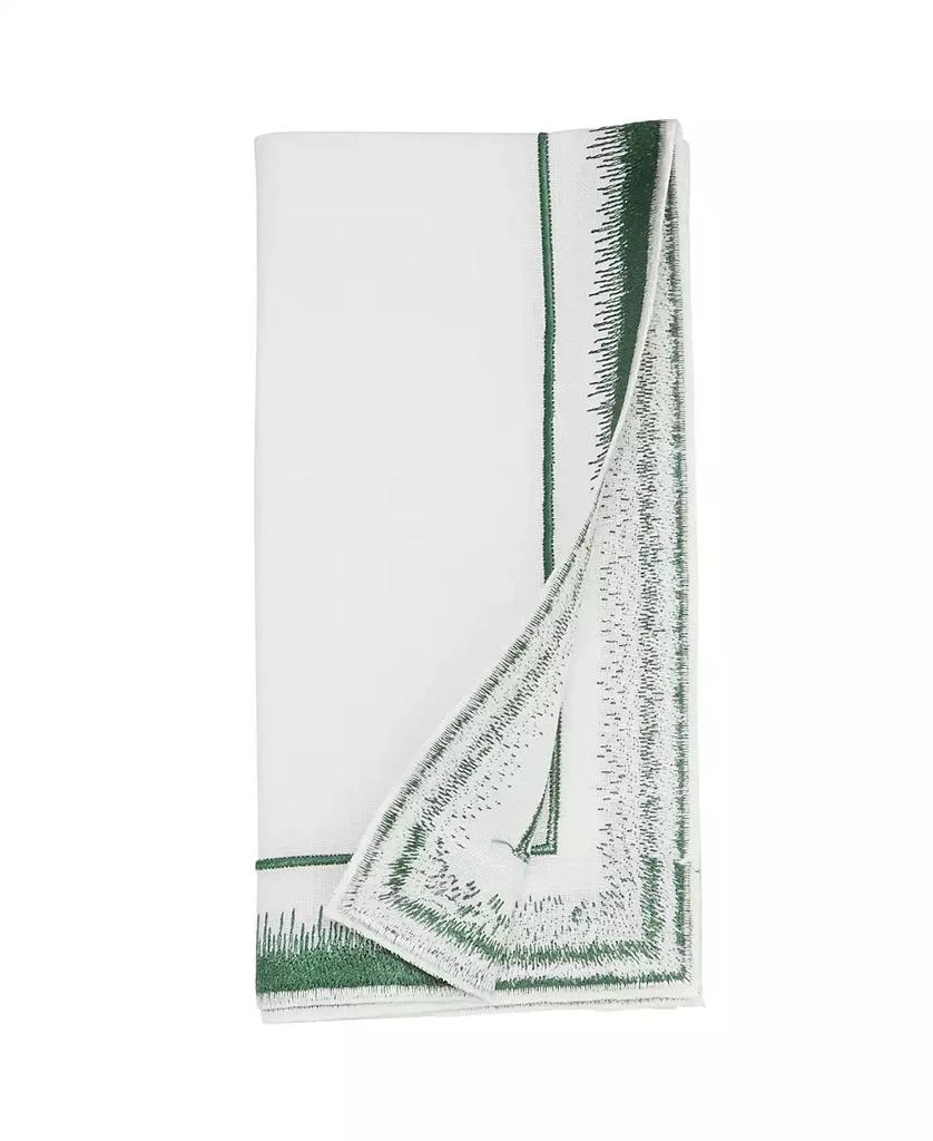 Saro Lifestyle Elegant Embroidery Detail Napkin, Set of 4 2